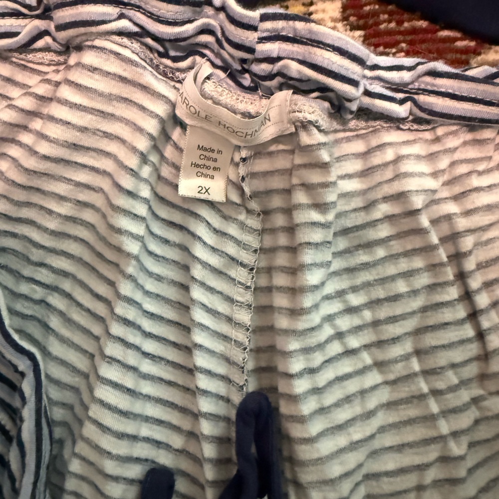 Carole Hochman 3 piece sleep set PJs sleepwear 2X - Picture 6 of 7
